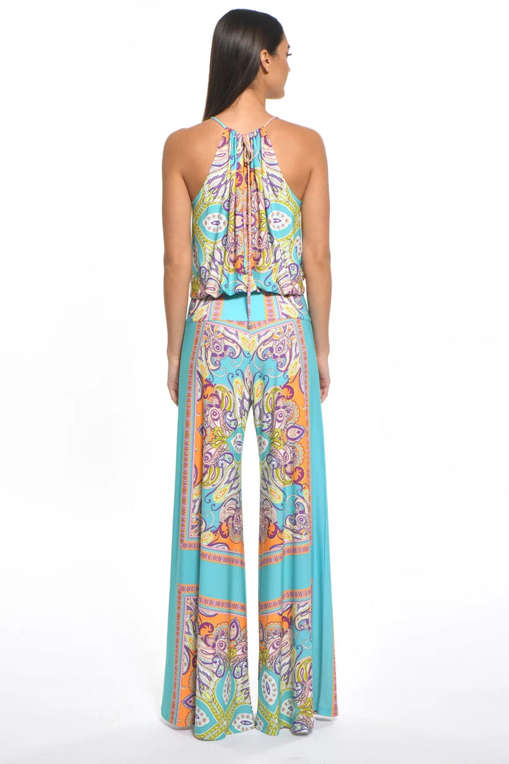 Walter Halter Wide Leg Signature Jumpsuit - Greece