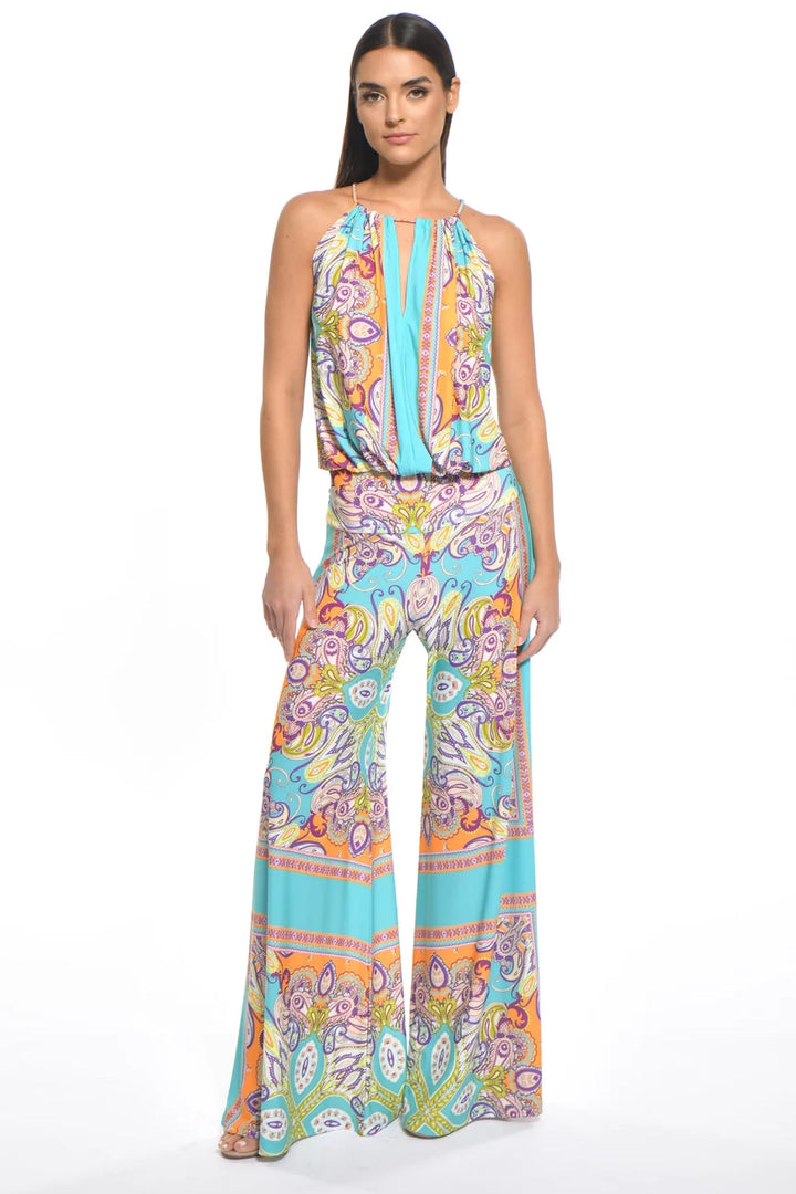 Walter Halter Wide Leg Signature Jumpsuit - Greece