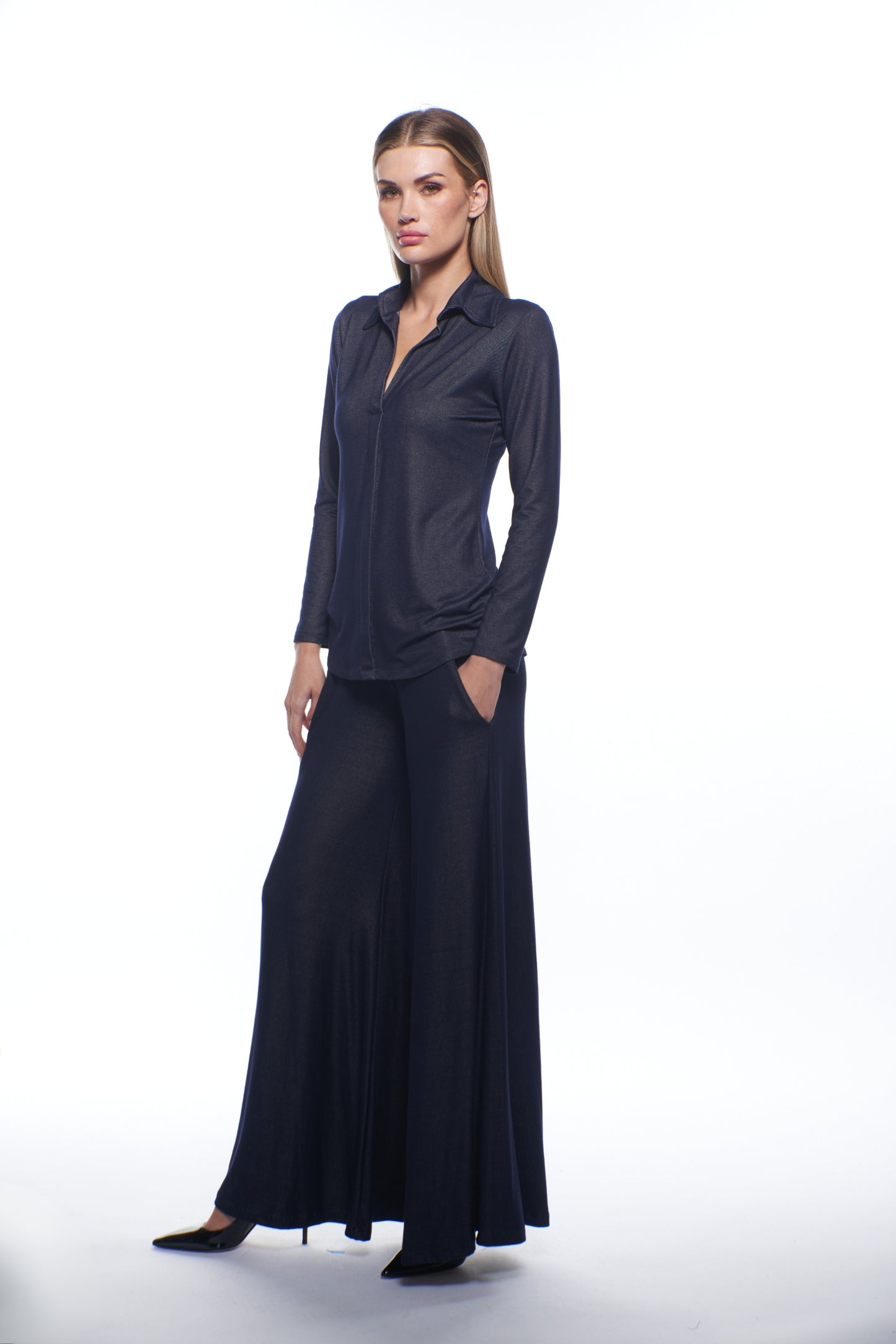 Anderson Top – Indigo