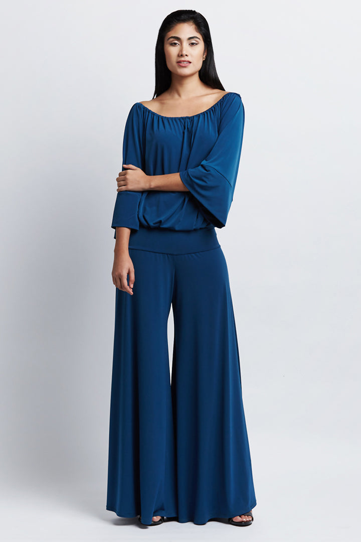Sonia Off-Shoulder Wide Leg Jumpsuit