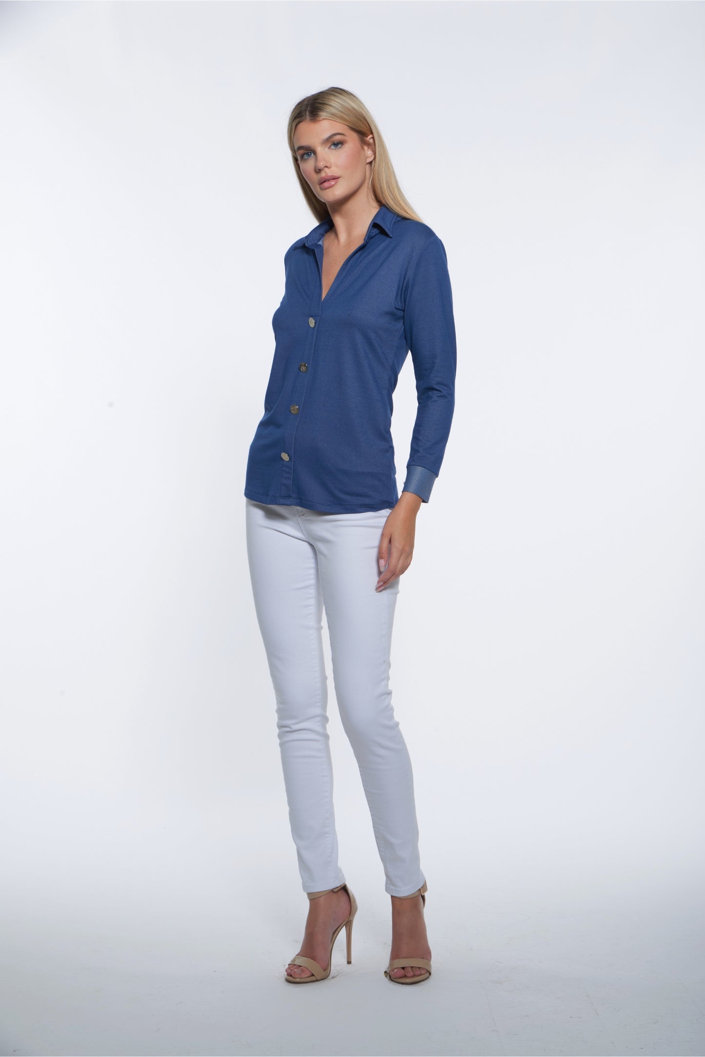 Delia Top - Denim