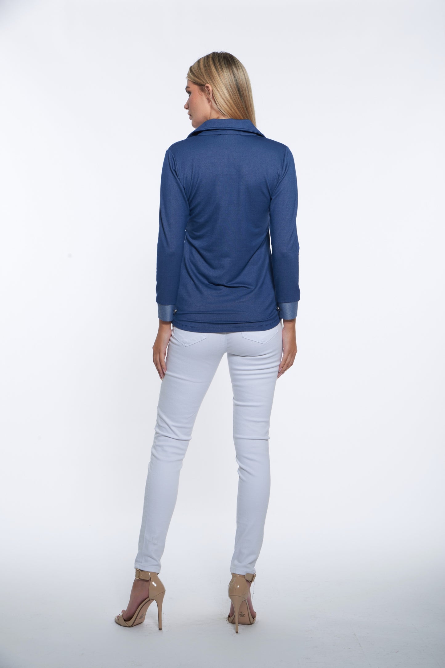 Delia Top - Denim