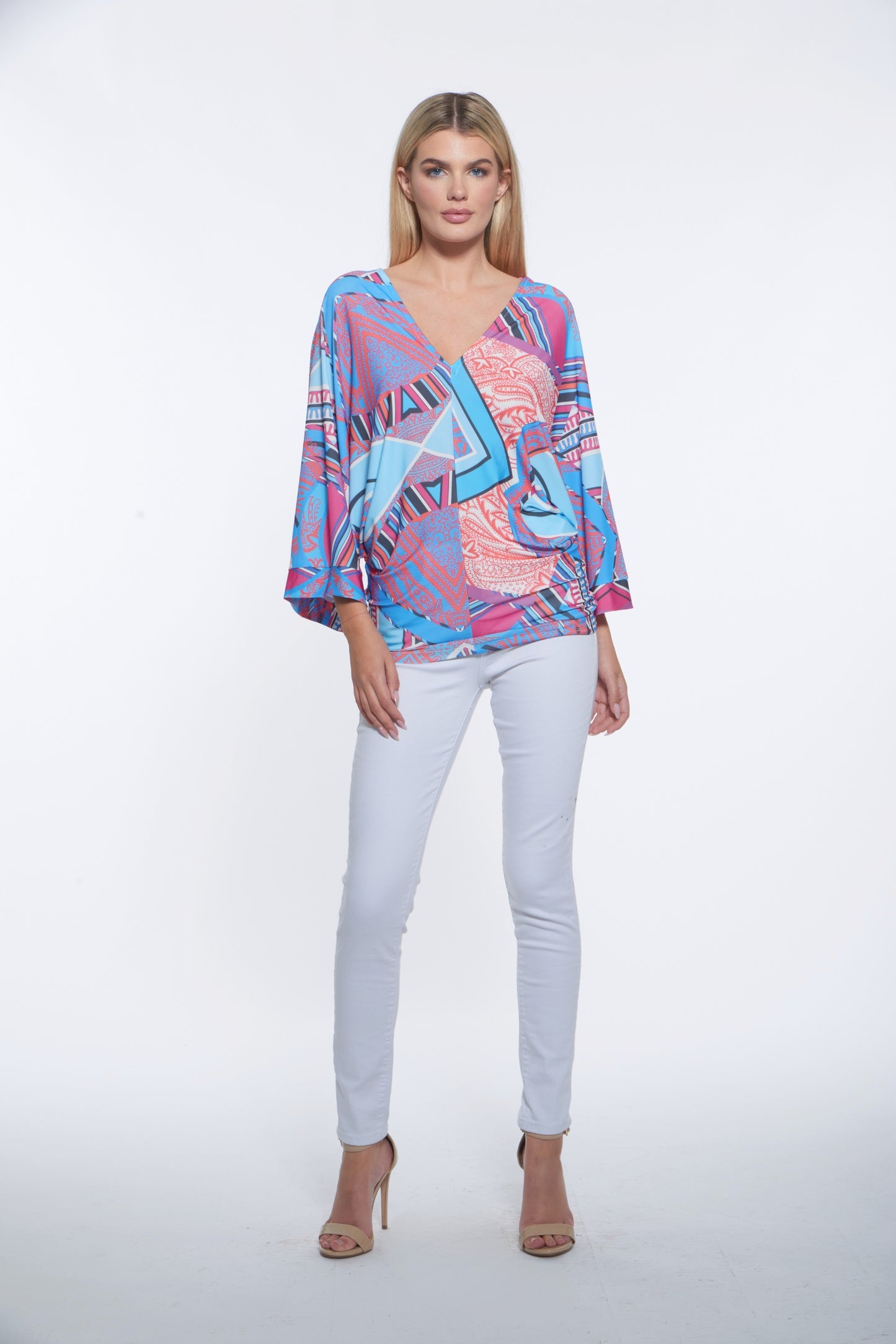 Edi Top in Pop Print by Julian Chang