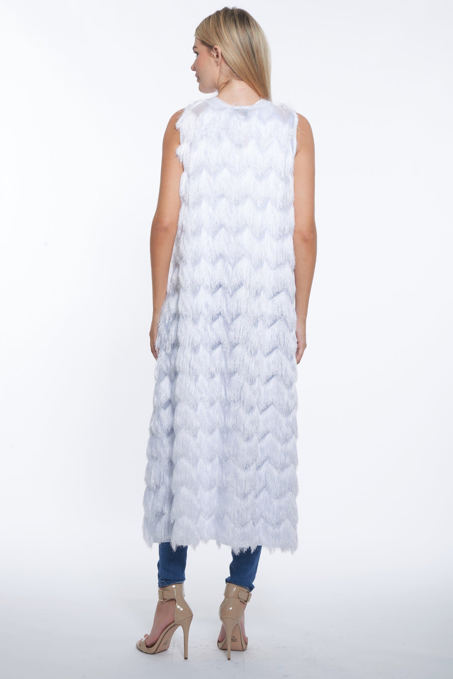 Eyelashes Midi Vest