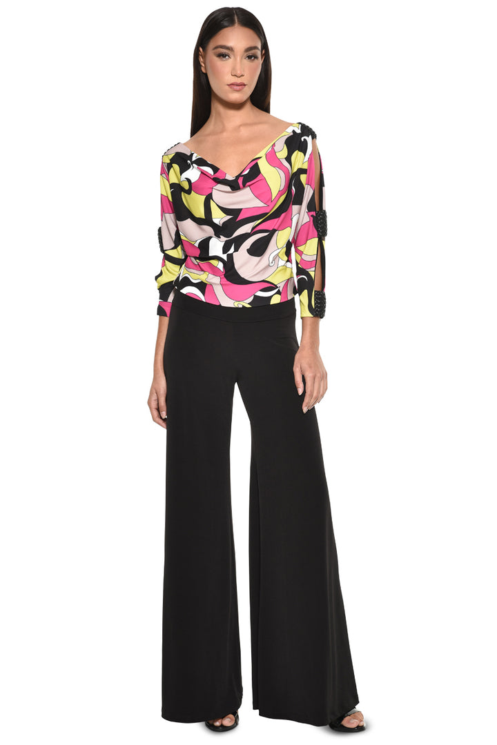 Luz Cowl Neck Wide Leg Jumpsuit