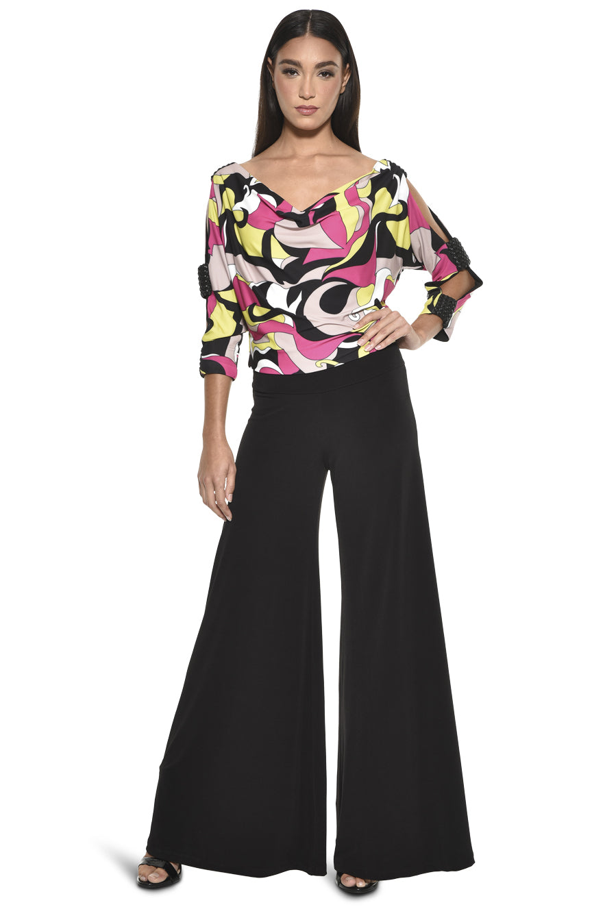 Luz Cowl Neck Wide Leg Jumpsuit