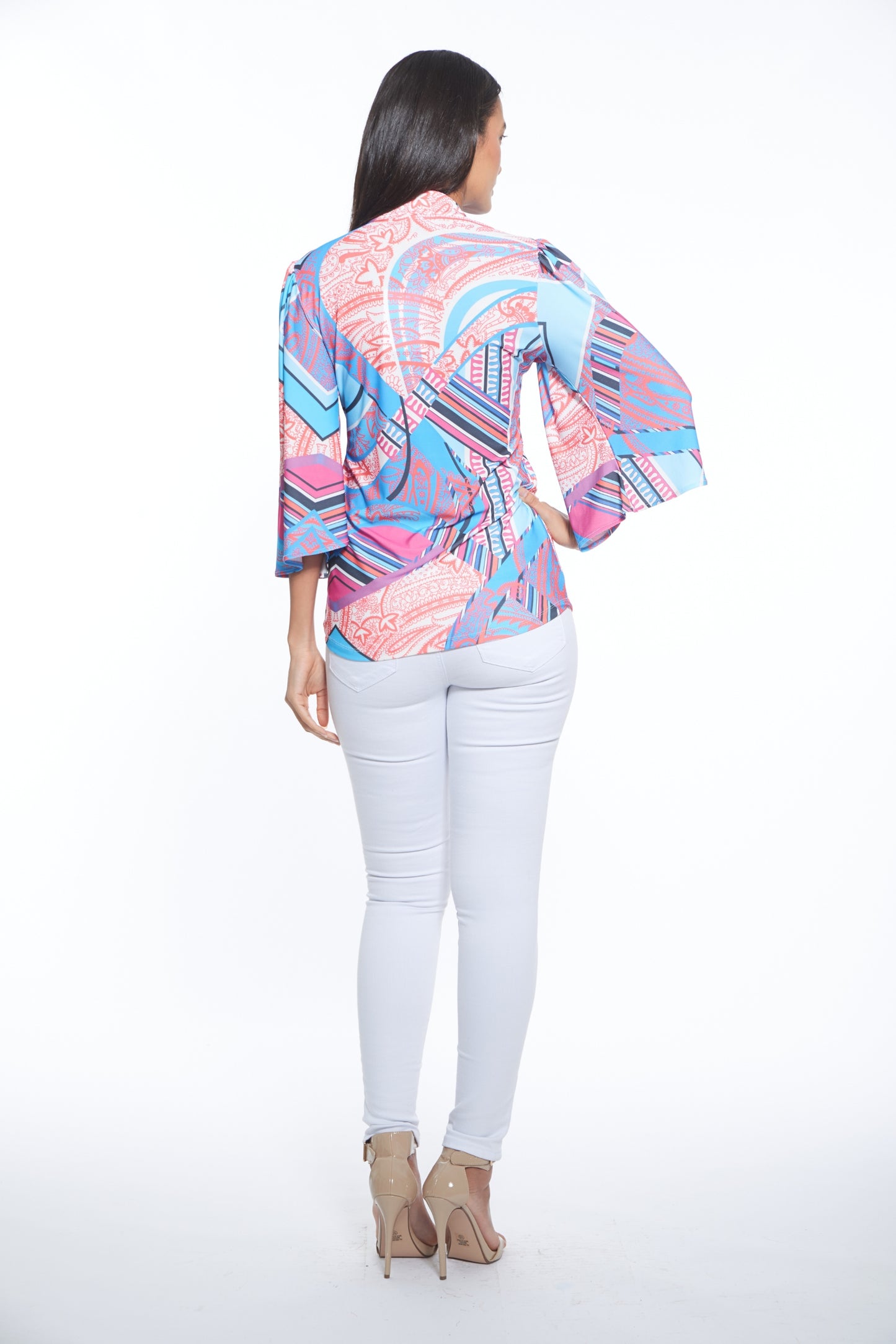 Morris Top - Pop Print