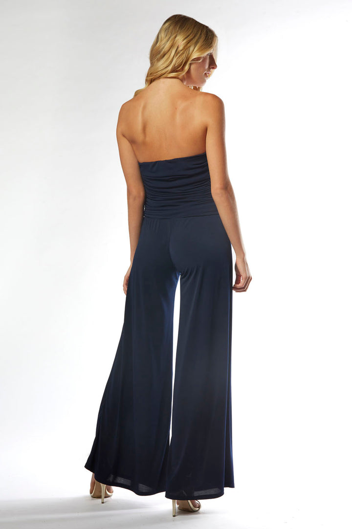 Formula Strapless Wide-Leg Jumpsuit