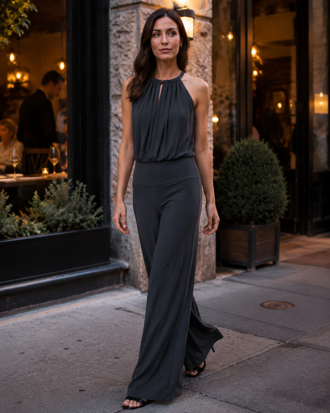 Walter Halter Wide Leg Jumpsuit