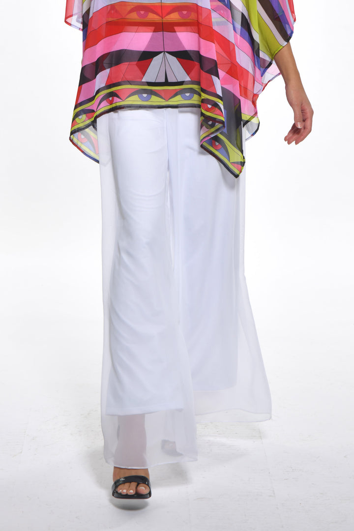 Sherry Wide Leg Sheer Overlay Pants