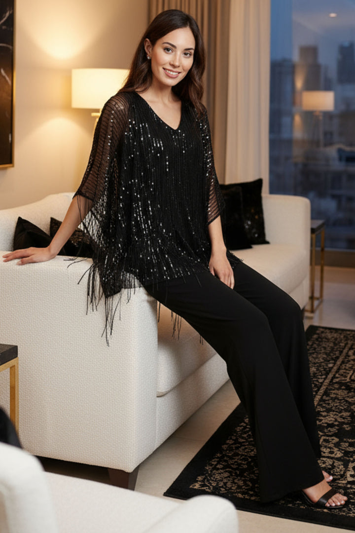 Claire Wide Leg Chic French Jumpsuit | Julian Chang