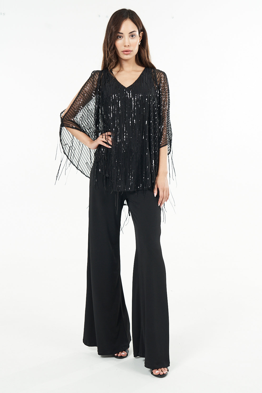 Claire Wide-Leg French Jumpsuit