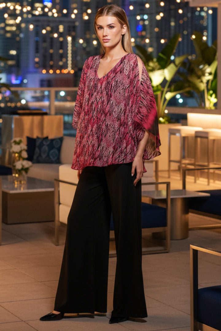 Claire Wide Leg Purina Jumpsuit - Julian Chang