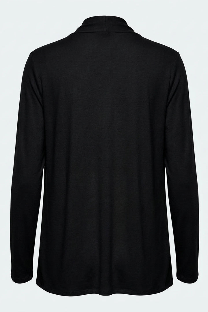 Bina Open Front Drape Jacket