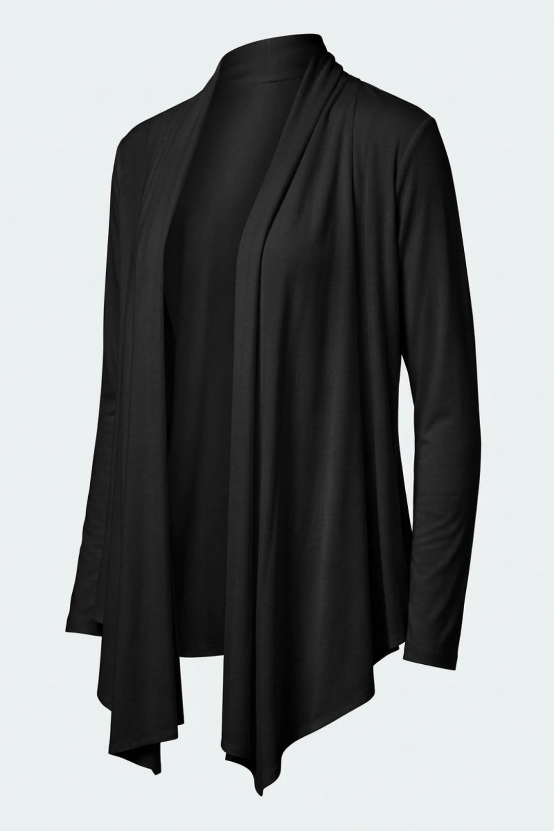 Bina Open Front Drape Jacket