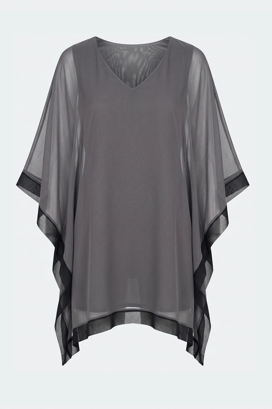Penelope Border-Trim Caftan Dress