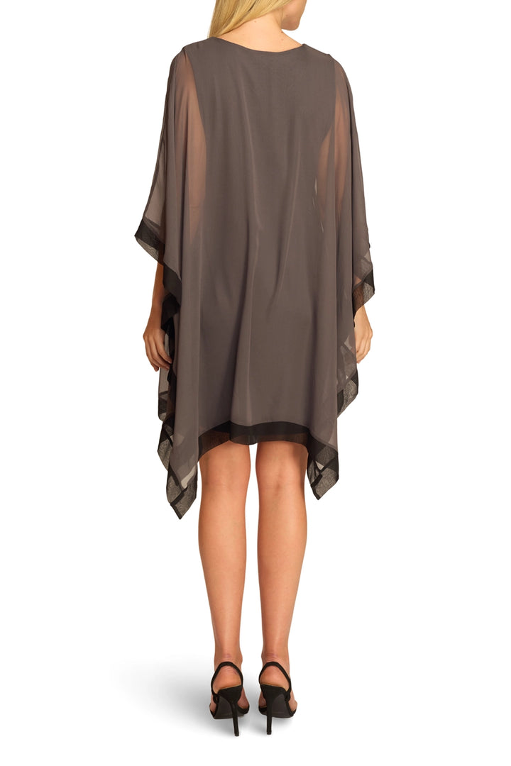 Penelope Border-Trim Caftan Dress