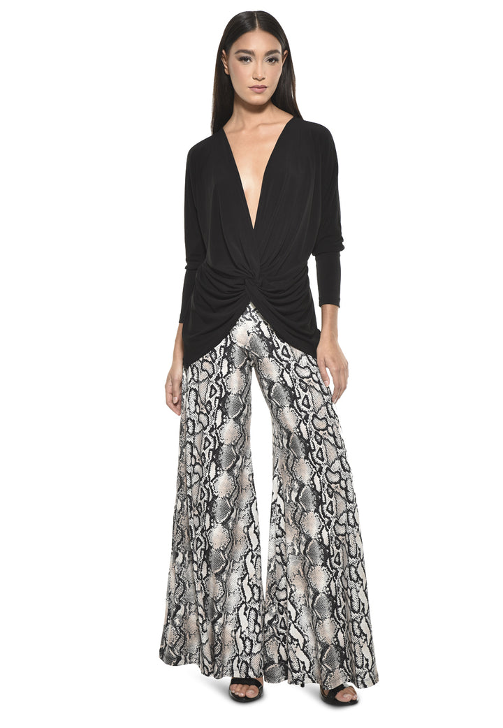 Lola Ultra Wide Leg  Sexy Snake Pants