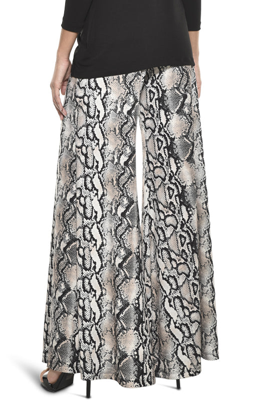 Lola Ultra Wide Leg  Sexy Snake Pants