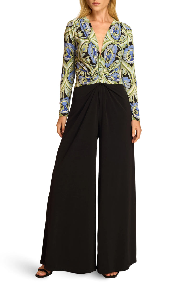 Amber Mixed Wide Leg Jumpsuit