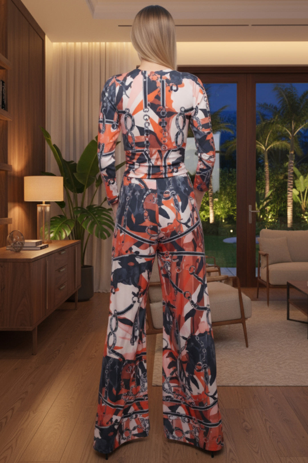 Amber Signature Wide Leg Jumpsuit