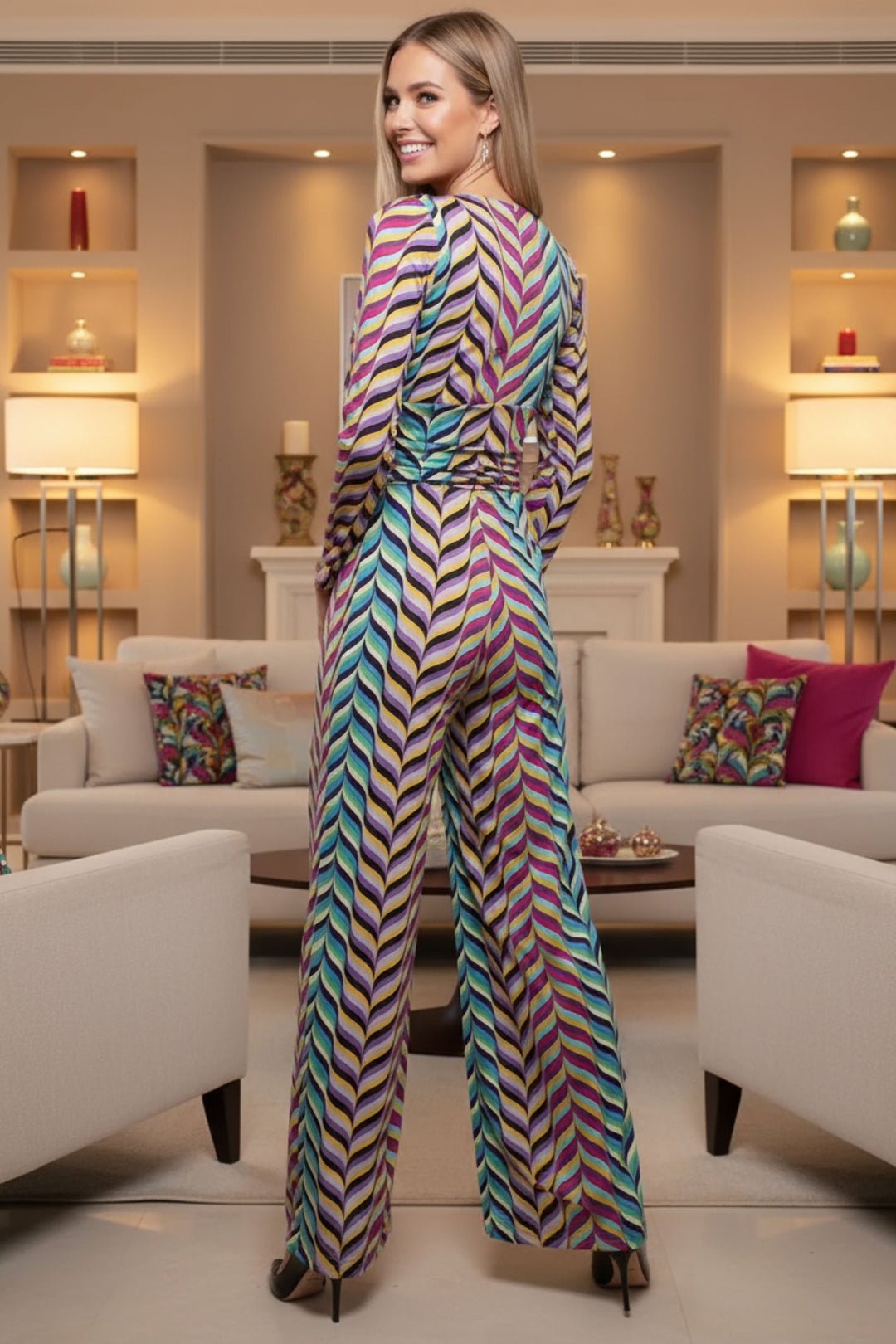 Amber Signature Wide Leg Jumpsuit | Julian Chang