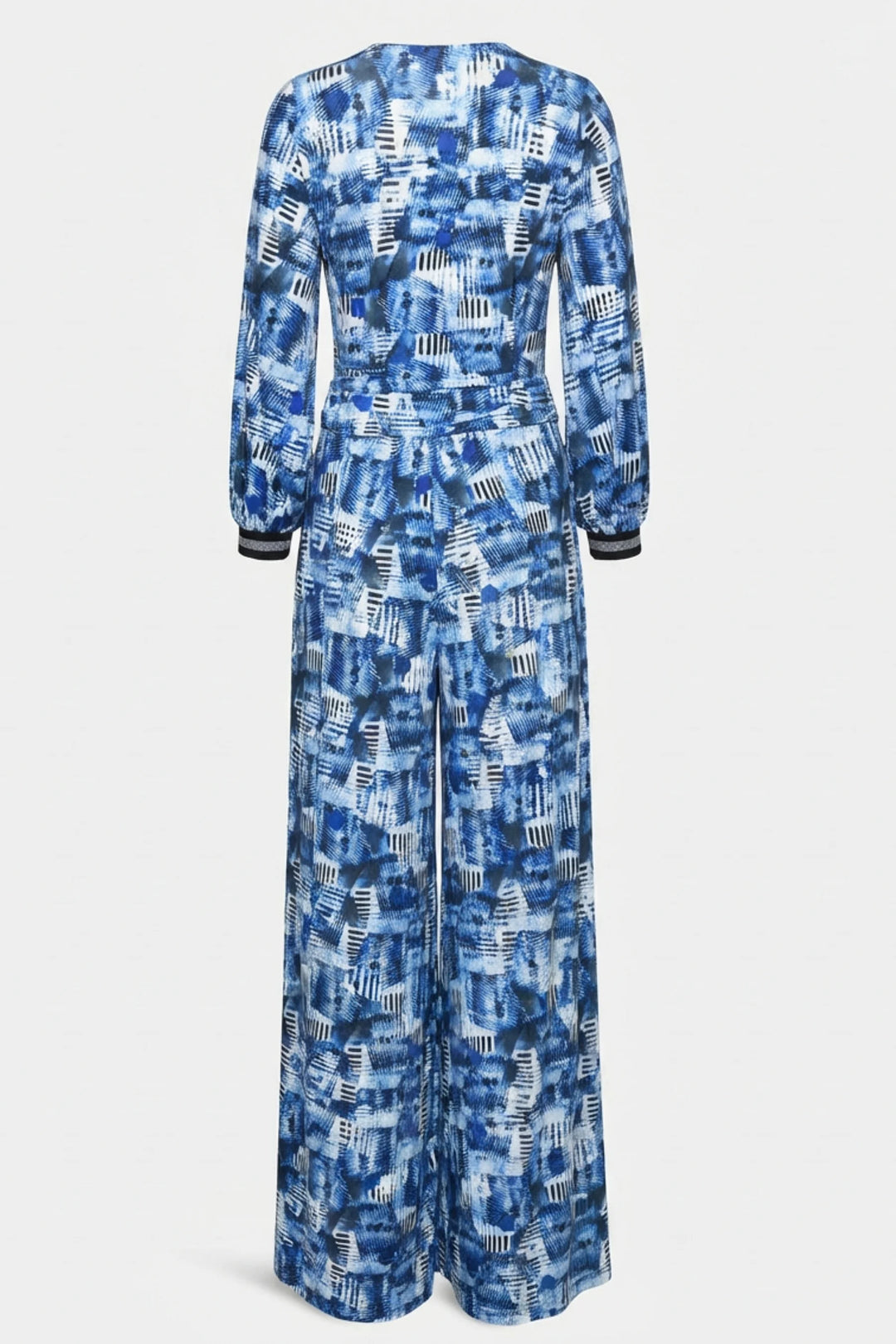 Amber Billow Sleeve Wide Leg Jumpsuit