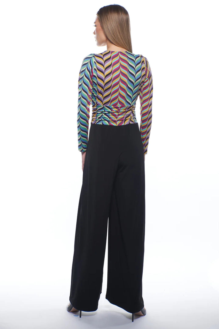 Amber Mixed Wide Leg Jumpsuit