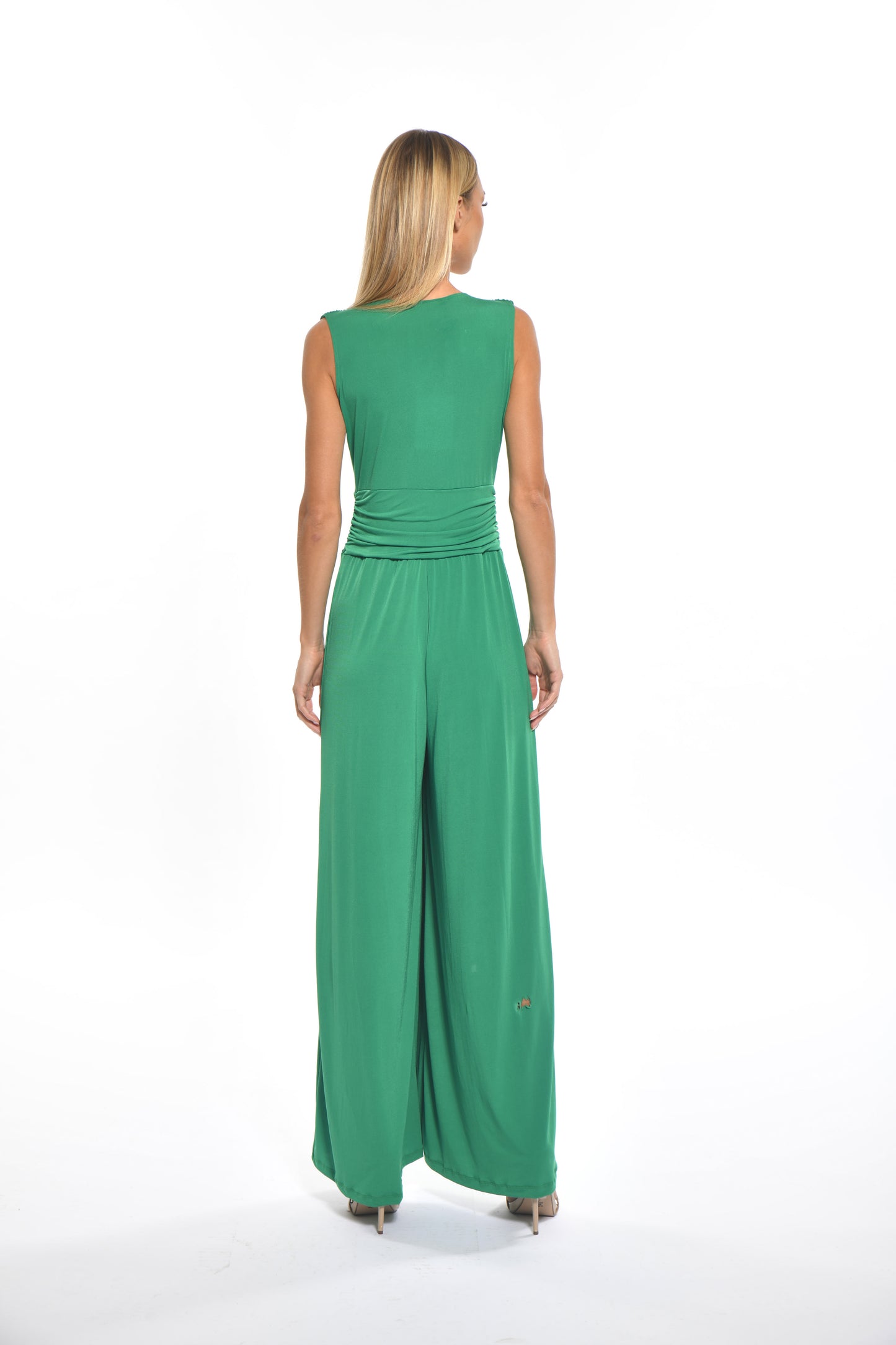 Amber Jumpsuit - Emerald Green