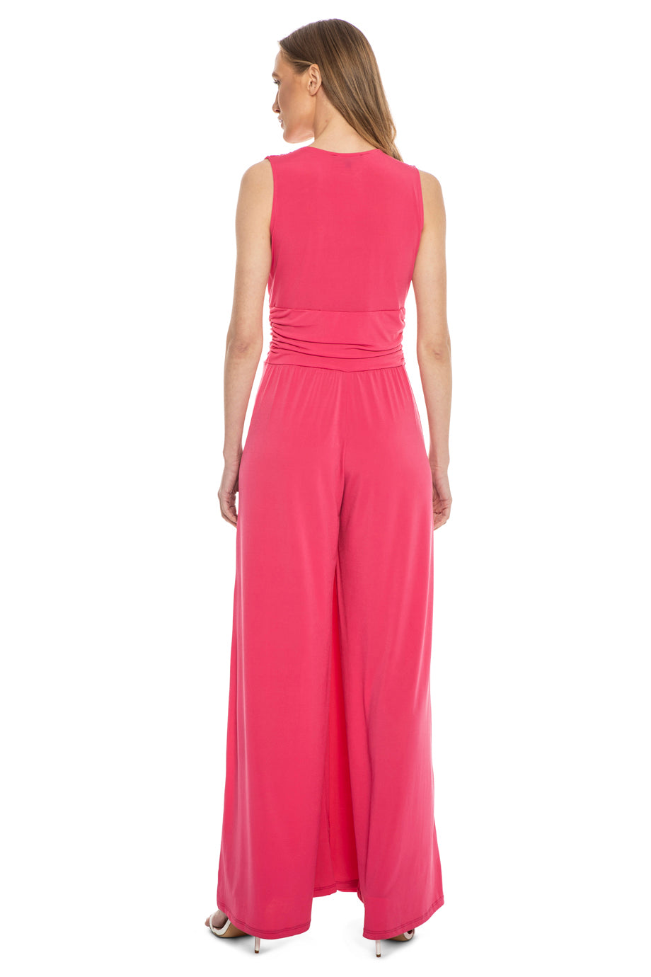 Amber Sleeveless Wide Leg Jumpsuit