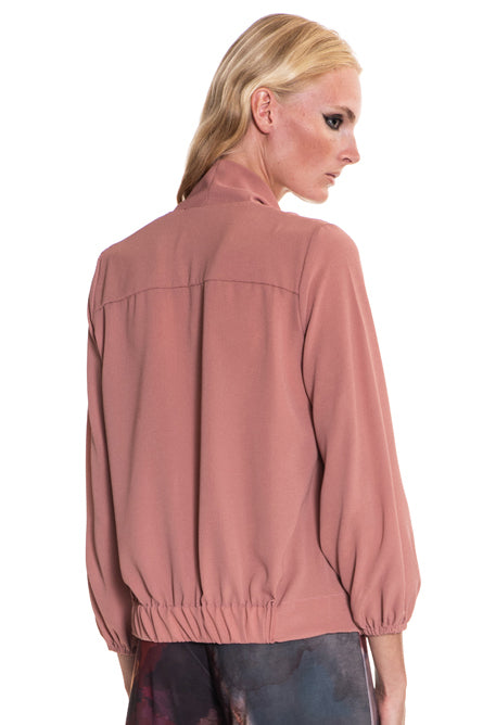 Ambrosia Georgette Crossover V-Neck Top