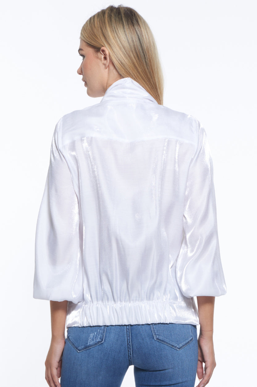Ambrosia Soft Gathered Luxury Top
