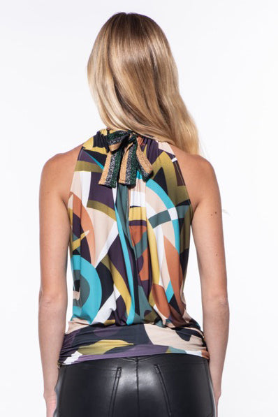 Atina Statement Halter Top