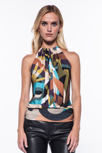 Atina Statement Halter Top