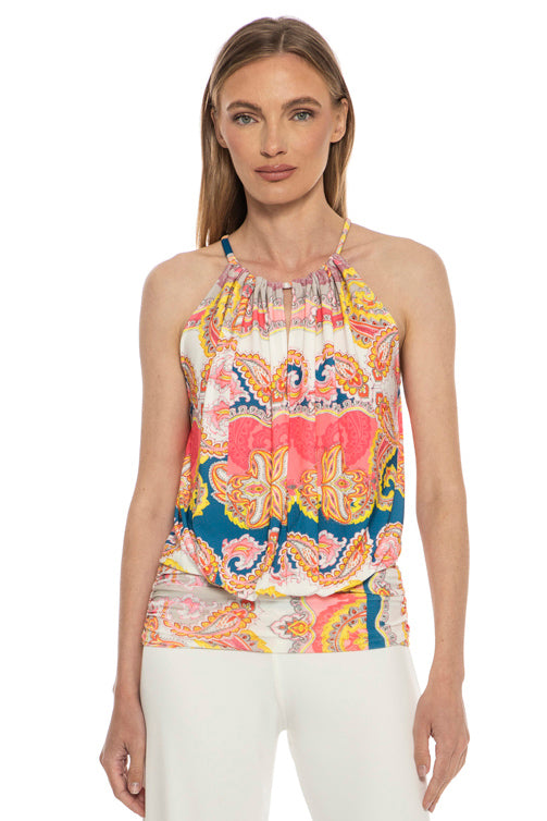 Atina Statement Halter Top