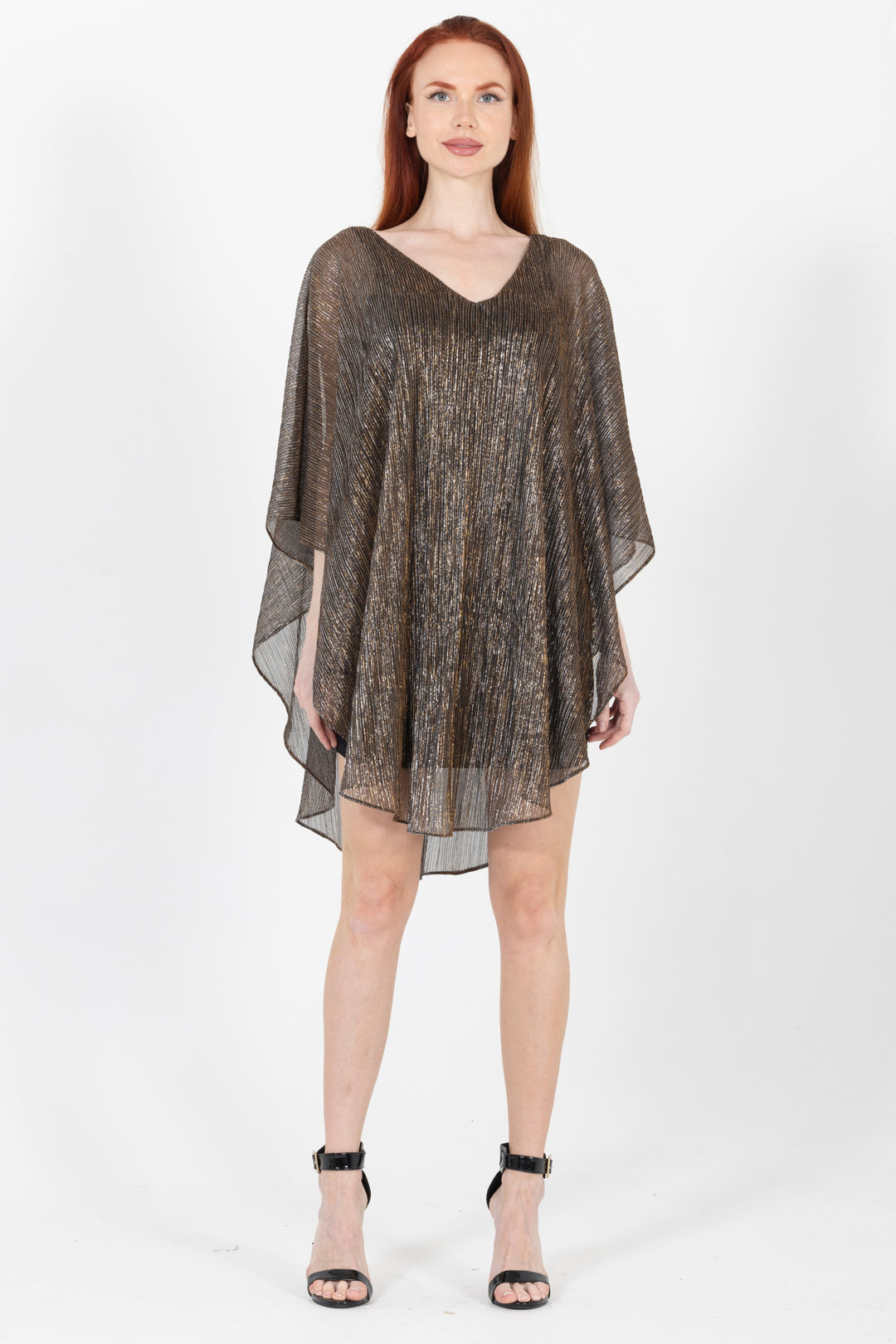 Avatar Draped Chiffon Luxury Mini Dress