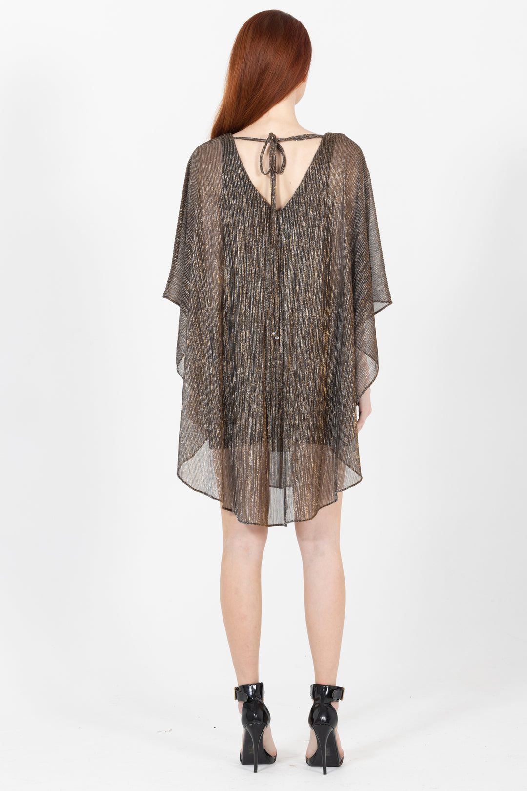 Avatar Draped Chiffon Luxury Mini Dress