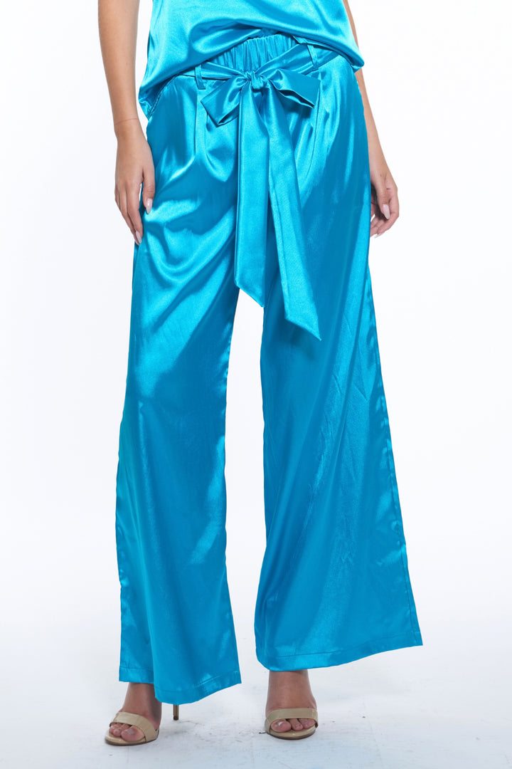 Preston Lux Wide-Leg Pants
