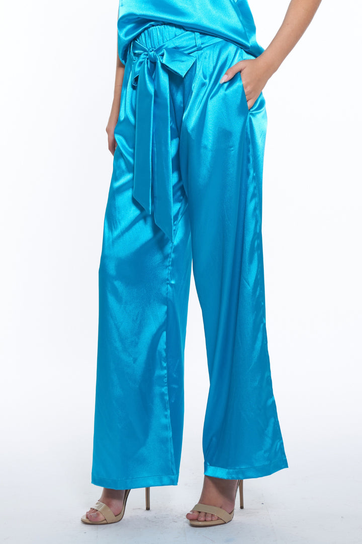 Preston Lux Wide-Leg Pants