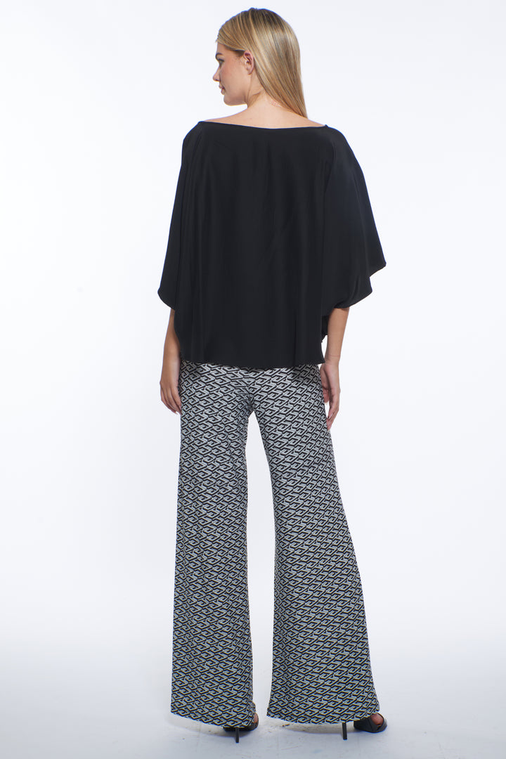Cooper Geo Logo Wide Leg Pants