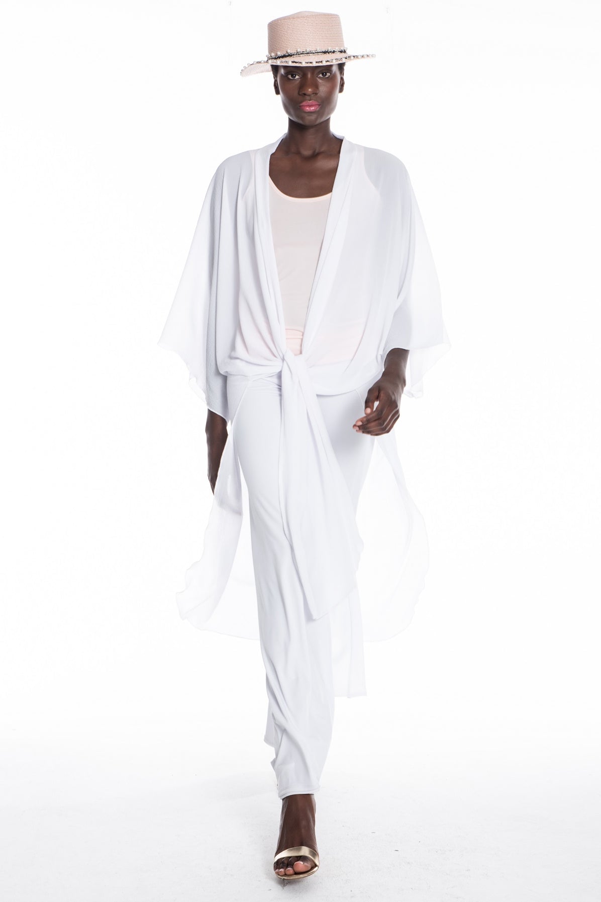 Nena Sheer Midi Duster