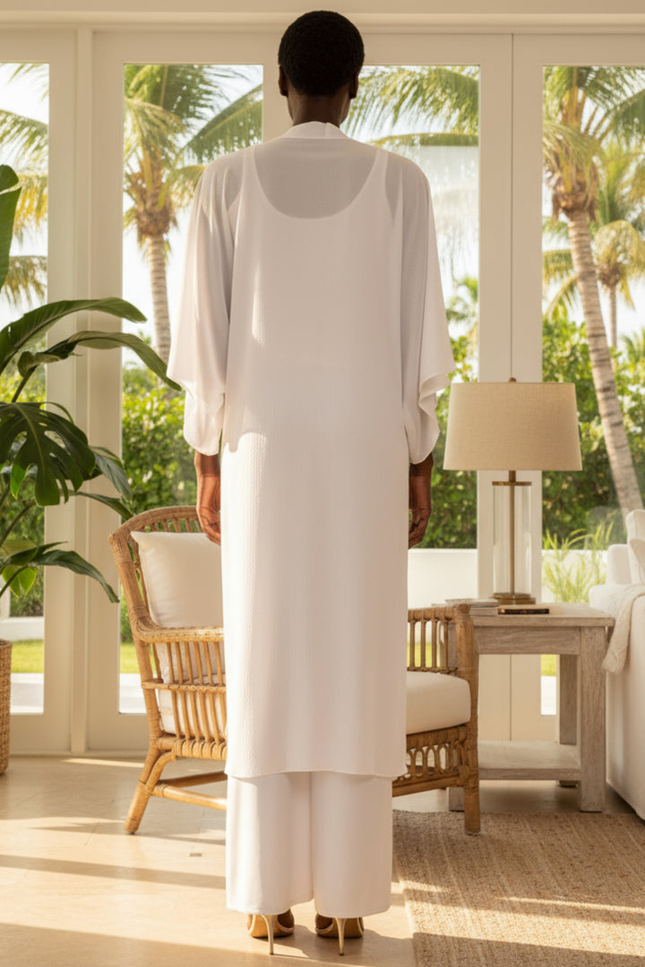 Nena Sheer Midi Duster