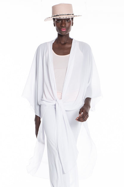 Nena Sheer Midi Duster