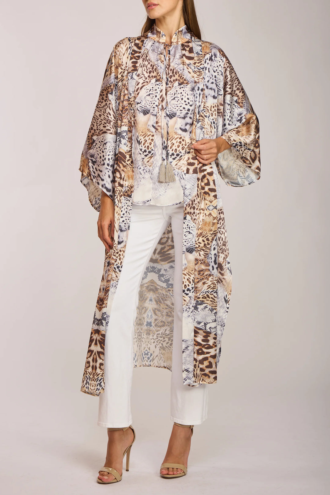 Nena Sheer Duster Vest