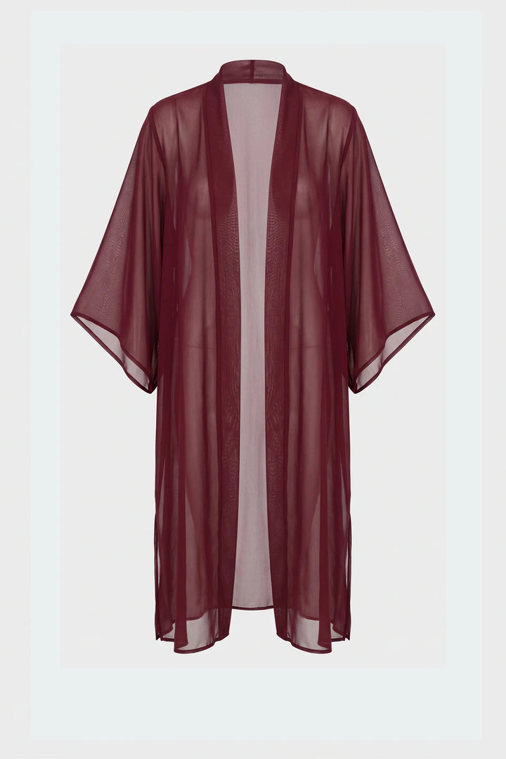 Nena Sheer Duster Vest