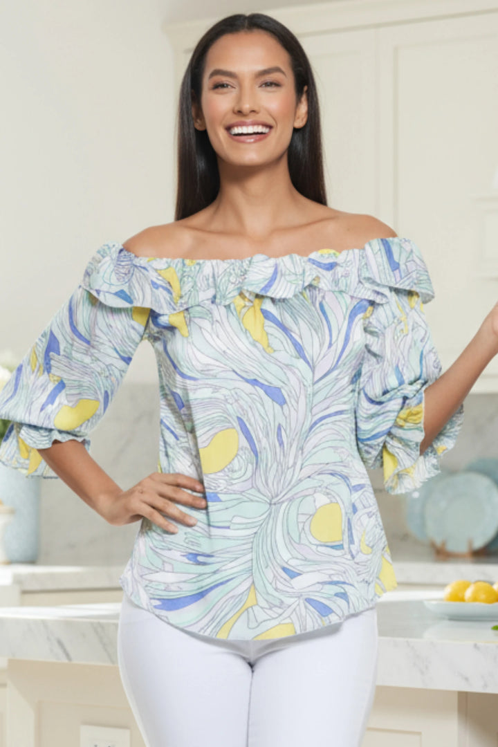 Rene Luxe Off The Shoulder Top | Julian Chang