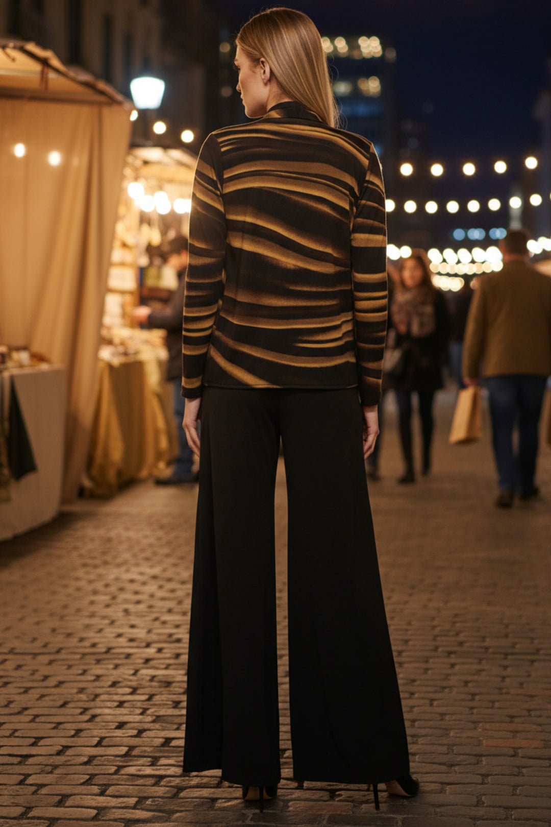 Lola Ultra Wide Leg Sexy Pants | Julian Chang