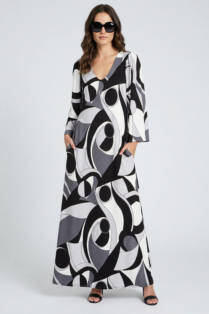 Calvin Effortless Statement Maxi Dress
