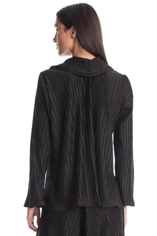 Lori Ruffled V Neck Long Sleeve Top