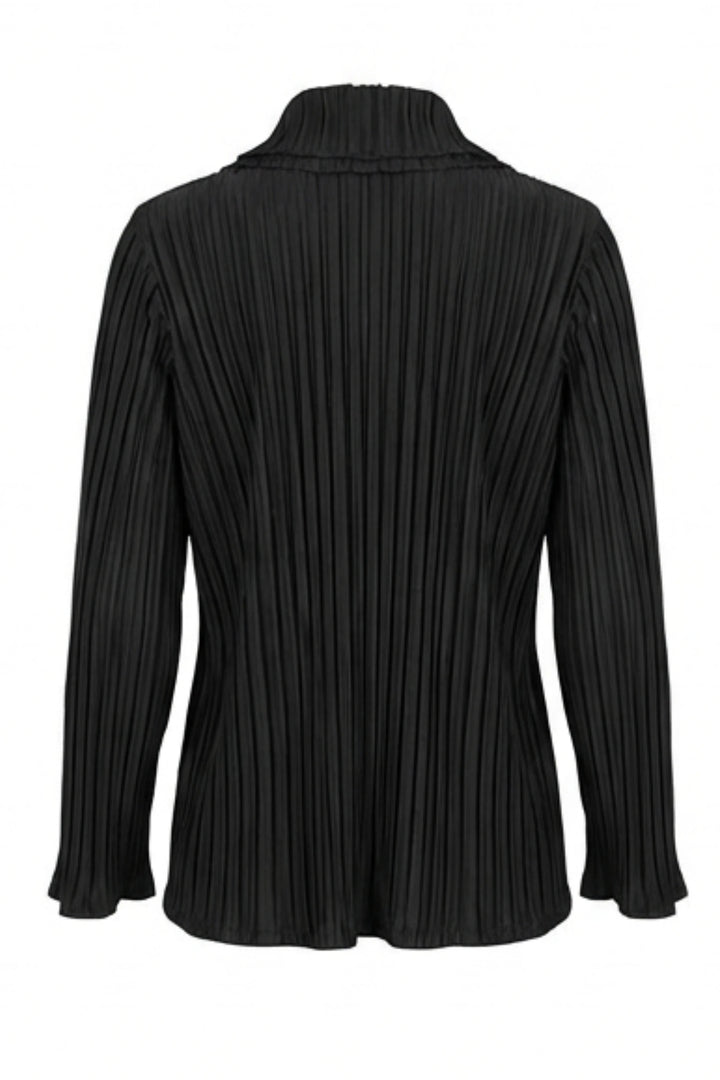 Lori Ruffled V Neck Long Sleeve Top